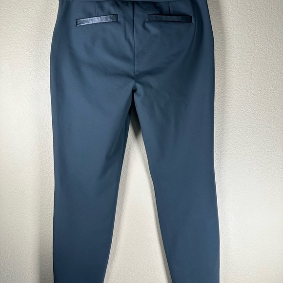 Rebecca Taylor Ava Tech Leather Moto Pants - Picture 6 of 7